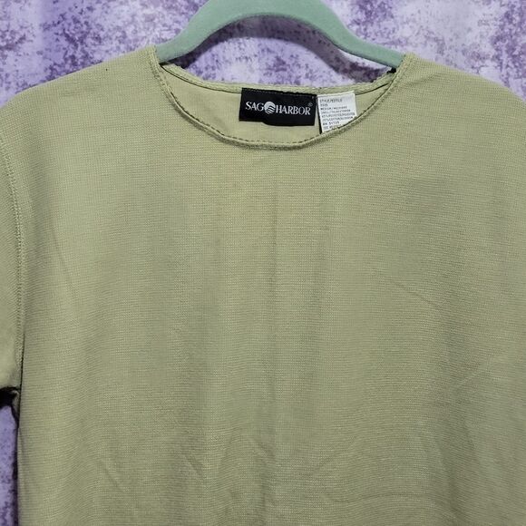 Womens Green Pullover Shirt - Picture 2 of 10